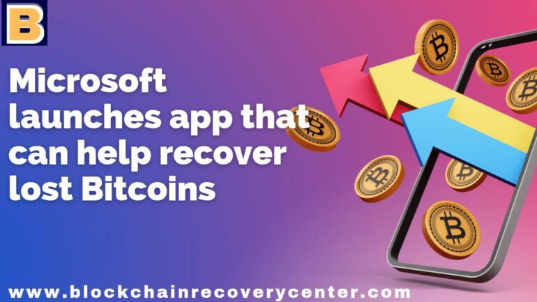 recover lost Bitcoins